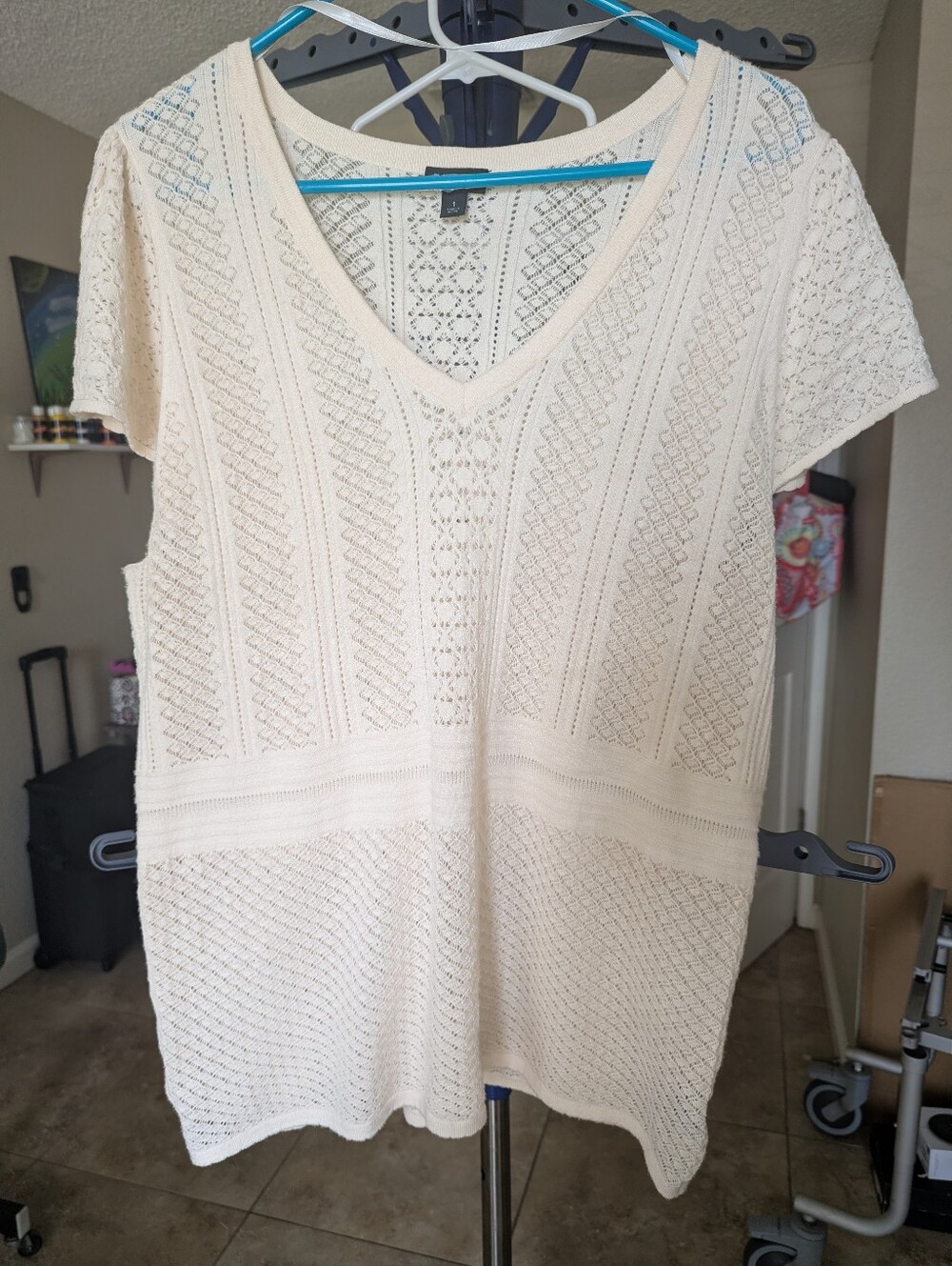 Torrid Pointelle Sweater 1X - Picture 6 of 10